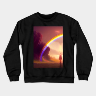 SURREAL RAINBOW Crewneck Sweatshirt